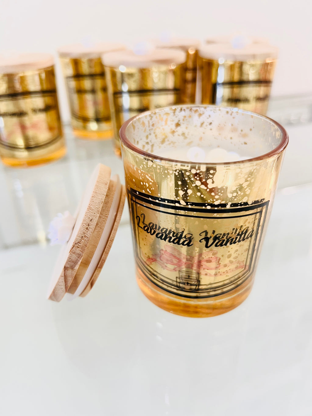 Velas aromáticas Vainilla Lavanda