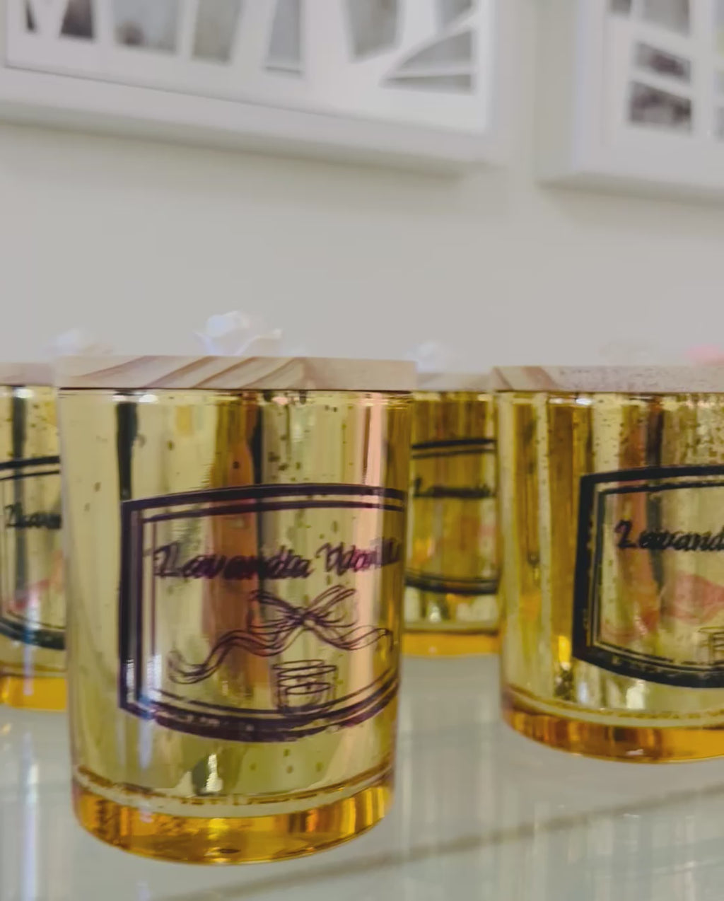 Velas aromáticas Vainilla Lavanda
